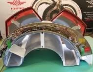 Componentes reversibles de aeronave en proceso de reparación
